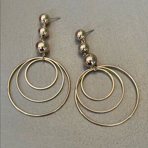 Elegant Gold Hoop Earrings